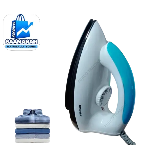 Miyako EI-317 Lightweight Ceramic coating soleplate High quality Dry Iron | 1000 Watts
