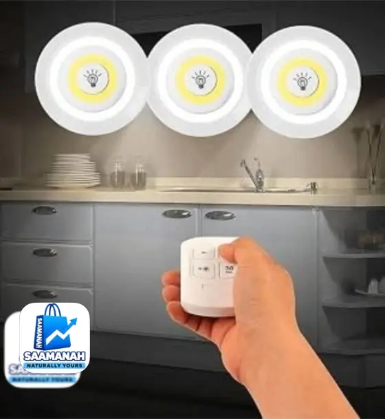 Led Light With Remote Control Set 3
