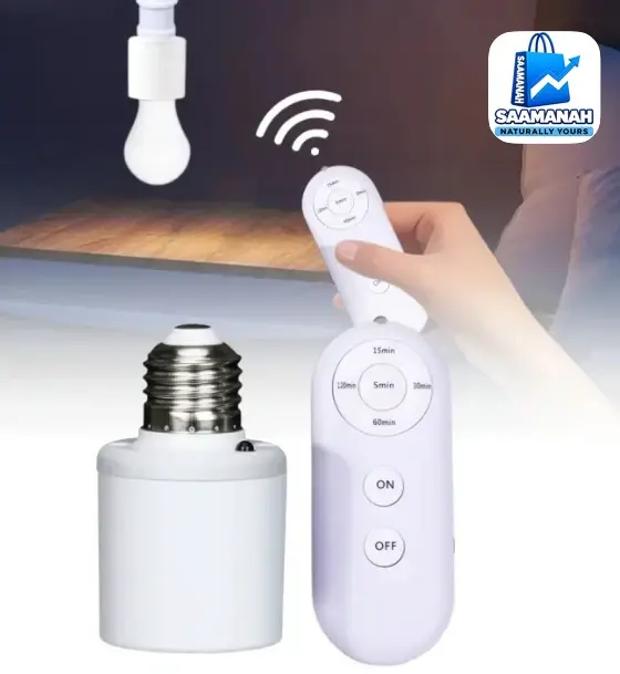 Wireless Lamp Holder with Remote Control