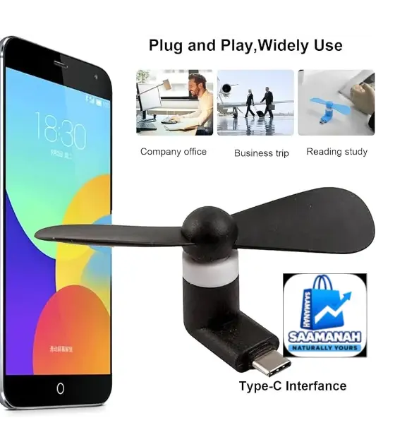 Usb phone fan