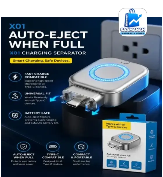 Auto Eject Magnetic Charging Separator