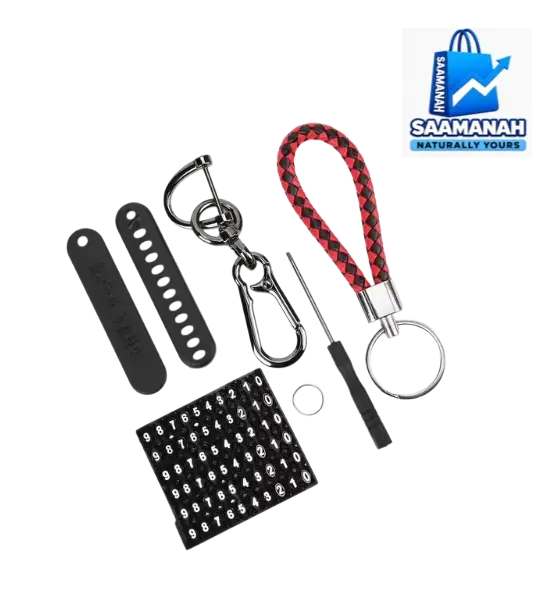 Key Ring with mobile number