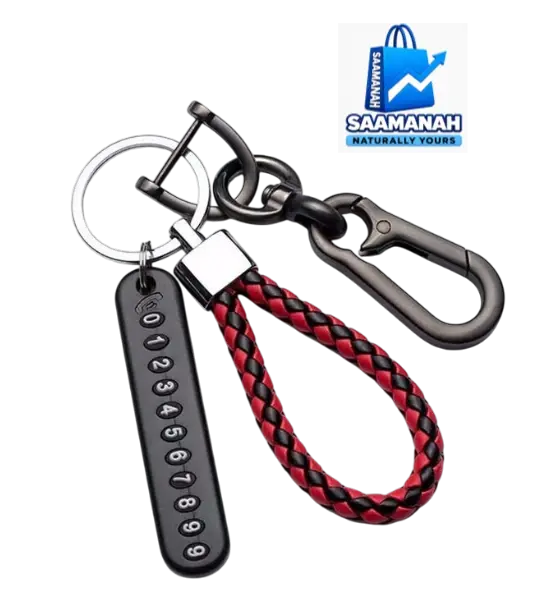 Key Ring with mobile number