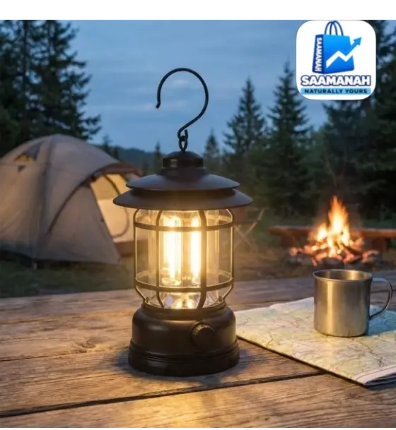 Rechargeable LED Camping Lantern — Outdoor & Emergency Light