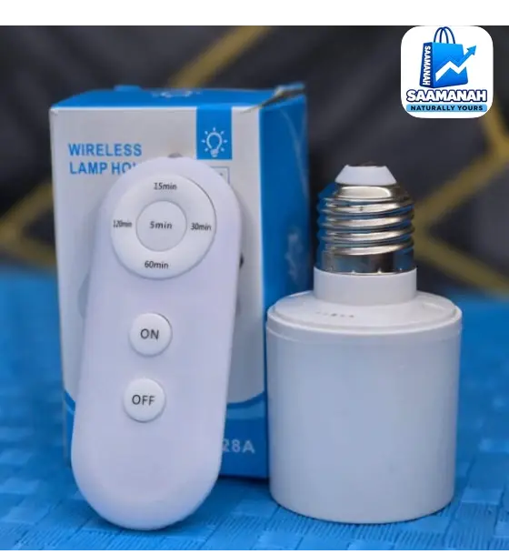 Wireless Lamp Holder with Remote Control