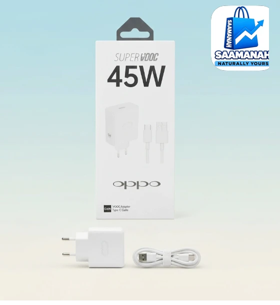 Oppo Super VOOC 45W for Fast Charging with TYPE C Cable