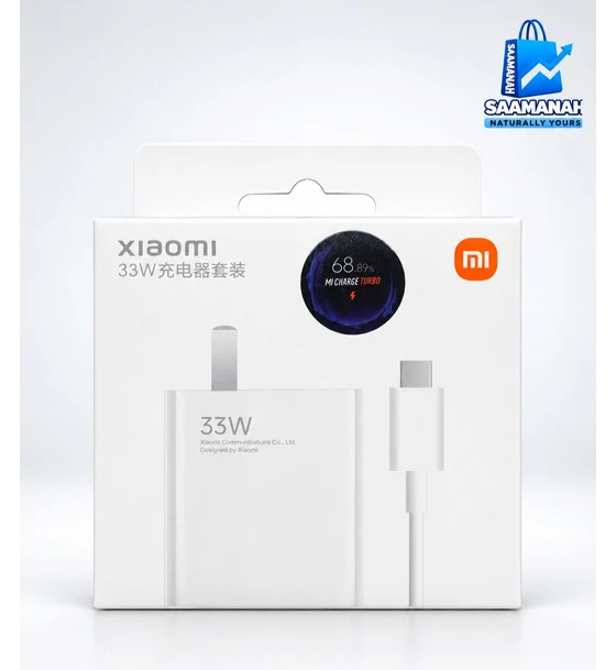 Xiaomi Mi 33w Authentic Fast Charger With Type-C Cable
