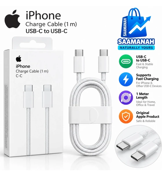 Iphone USB C Type C To C 60W 2 Fast Charging Data Cable Apple Type-C to Type-C